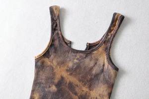 Camisetas de Tirantes Casuales Retro de Algodón 100% para Mujer, Moda Verano 2024, Cuello Redondo, Estilo Dulce - Product Image 6