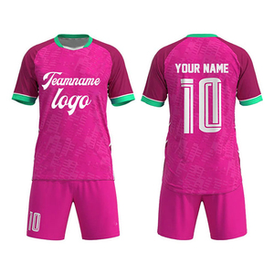 2025 nouvelle vente en gros Logo personnalisé sublimé Kits d'entraînement de l'équipe de football maillots uniforme ensemble garçons uniformes de football vêtements de football - Product Image 6
