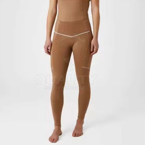 Collants d'équitation personnalisés, culottes d'équitation grande taille à prise intégrale pour femmes - Product Image 1