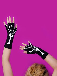 Gants en coton personnalisables, mitaines, impression par transfert thermique, design uni, logo OEM, gants d'hiver mi-poignet, écran tactile, aiguille - Product Image 6