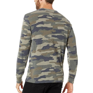 T-shirts camouflage pour hommes de qualité supérieure, légers et confortables - Polyester/coton respirant et écologique - Product Image 2