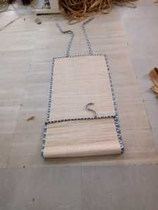 Venta al por mayor logotipo personalizable verano al aire libre playa Picnic Mat impermeable plegable portátil paja o hierba Mat para Picnic Camping - Product Image 5