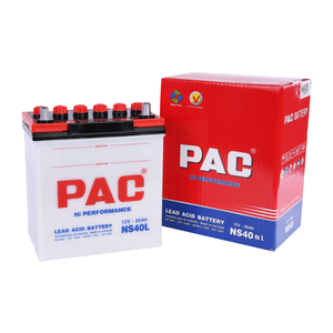 Batterie au plomb PAC NS40L 12V 35Ah Batterie de voiture automobile haute performance fabriquée au Vietnam - Product Image 1