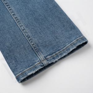 Jeans Boyfriend à Taille Haute et Évasés pour Femmes, Denim Casual Stretch, Pantalons en Denim Extensibles en Gros pour Femmes, Couleur Personnalisée - Product Image 6