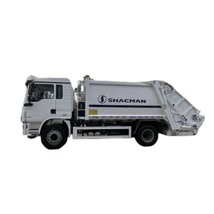 4 2 Rear Loader Garbage <b>Compactor</b> Truck Manual Diesel Refuse Truck with Trash <b>Bin</b> Euro 4 Emission USA Market Option - Product Image 2