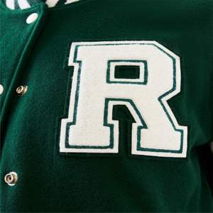 Applique Chenille Patches Varsity Veste En Plein Air Hiver Hommes Vintage Streetwear Collège Letterman Baseball Bomber Veste - Product Image 5