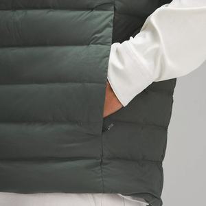 <b>Casual</b> <b>Men's</b> Breathable Puffer Quilted Vest & <b>Waistcoat</b> Bubble Warm Sleeveless Jacket with Custom Logo & Zipper Closure - Product Image 5