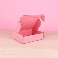 Boîte cadeau rigide en papier ondulé coloré personnalisé et fait à la main matériaux recyclés pour huiles d'expédition cosmétiques huile de vernis à ongles