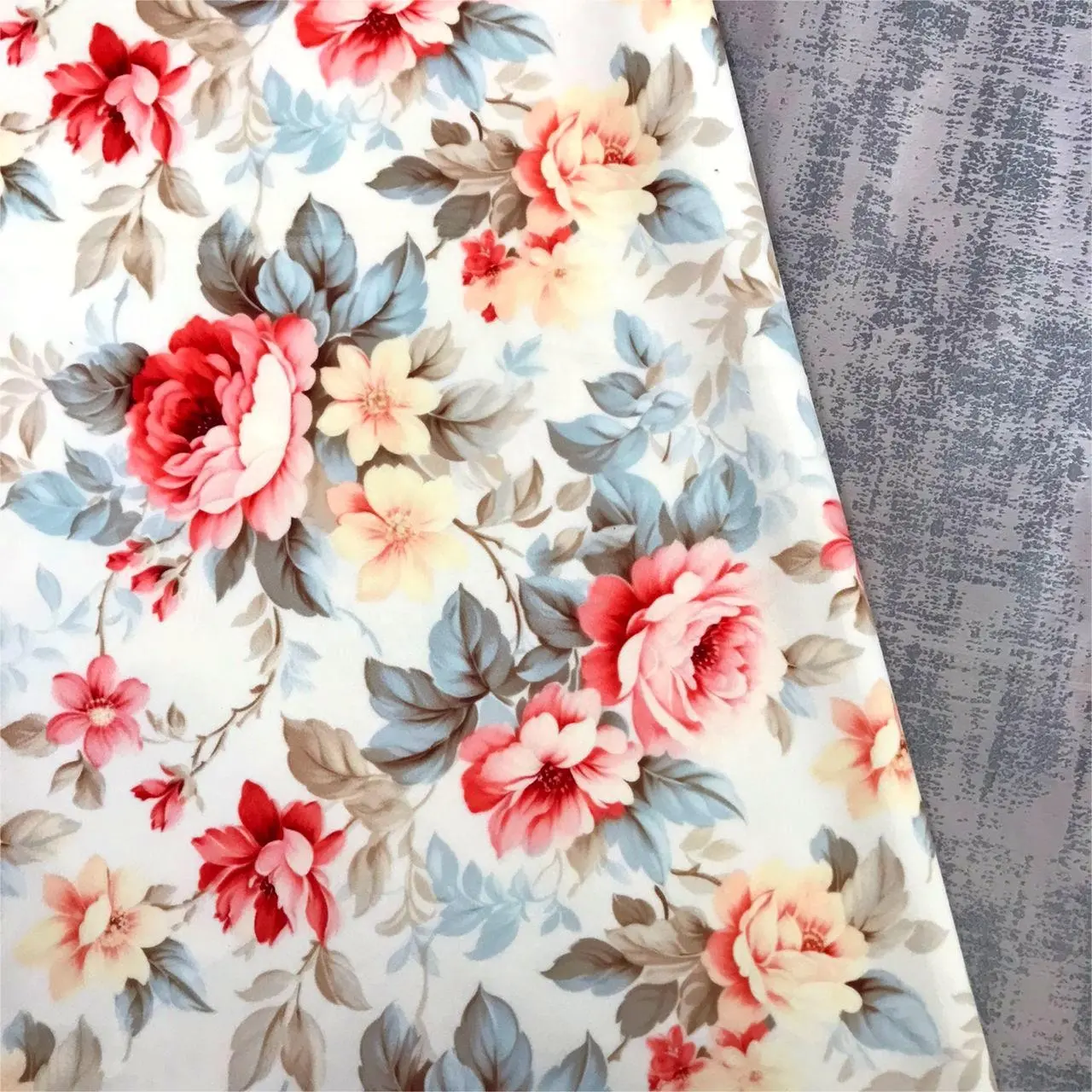 Cortina de tapicería de terciopelo Floral con estampado de tacto suave, patrón de tela de poliéster de 110 "de ancho con diseño de patrón, decoración del hogar