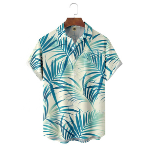 Chemise Aloha à manches courtes pour femmes, à fleurs hawaïennes, écologique, respirante, décontractée, pour la plage, vêtements de rue, vente chaude - Product Image 4