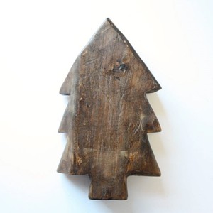 Fabricant de bol d'arbre de Noël en bois de haute qualité fait à la main bols à pâte en bois d'acacia pour Noël au Vietnam - Product Image 3