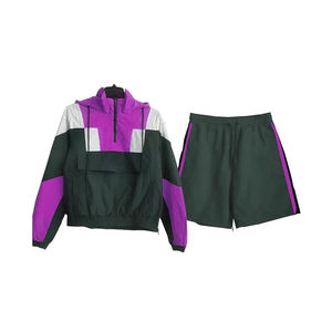 Nuevo Conjunto de Chándal Personalizado con Chaqueta Cortavientos de Piel de Oveja Impermeable y Pantalones con Diseño Impreso y Logotipo Personalizado - Product Image 6