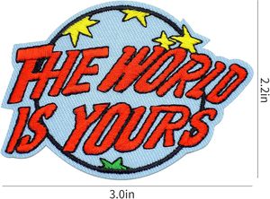 2 pièces brodées thermocollantes, décorations en dentelle pour jeans, pantalons, chapeaux, sac à dos, vêtements, appliques de couture - Product Image 6