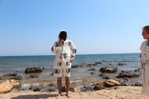 Peignoir à capuche en coton turc Robe déshabillé séchage rapide à manches longues doux femmes hommes bonne qualité taille Option maison Sauna plage - Product Image 4