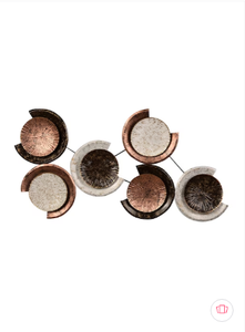 Ak – Art mural en métal, cercle de vie, multicolore, décoration de chambre à coucher, Art mural suspendu - Product Image 2