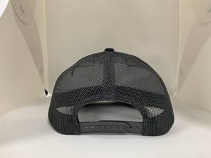 Casquette de baseball structurée à 5 panneaux marine, dos en maille, broderie de logo personnalisée, vierge, style trucker, snapback pour marques streetwear - Product Image 4