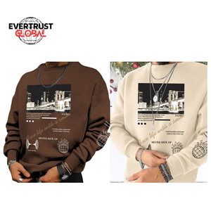 Sudaderas personalizables para hombre, alta calidad, 100% algodón, 360g, estampado Digital, Sudadera con capucha de gran tamaño, función anticontracción, tejido de punto - Product Image 5