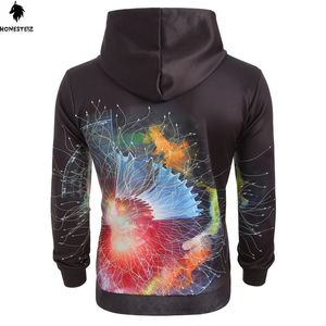 เสื้อฮู้ดสวมหัวโพลีเอสเตอร์สำหรับผู้ชายผ้าเทอร์รี่แบบลำลองน้ำหนักเบาสีล้วนสำหรับฤดูหนาวออกแบบได้ตามต้องการ - Product Image 3
