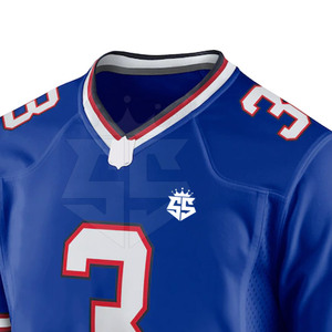 Dernier style de maillot de fan de football américain à quantité minimale de commande basse Vêtements de sport Maillot de fan de football américain - Product Image 4