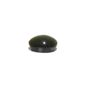 Pierre précieuse minérale verte polie œil-de-chat de 4,75 carats, pierre octogonale à facettes radiantes, hauteur 10 mm, style beauté - Product Image 3