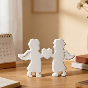 Molde <span class=keywords><strong>de</strong></span> Resina Epoxi para Adorno <span class=keywords><strong>de</strong></span> Ángel con Corazón <span class=keywords><strong>de</strong></span> <span class=keywords><strong>De</strong></span> Yi Yang Yang, Molde <span class=keywords><strong>de</strong></span> <span class=keywords><strong>Silicona</strong></span> para Yeso con Combinación <span class=keywords><strong>de</strong></span> Ángel y Niño - Product Image 5