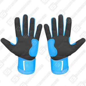 Gants de frappe de baseball professionnels en cuir de qualité supérieure, légers, ambidextres, fermeture velcro, antidérapants, élastiques et doux, best-seller - Product Image 5