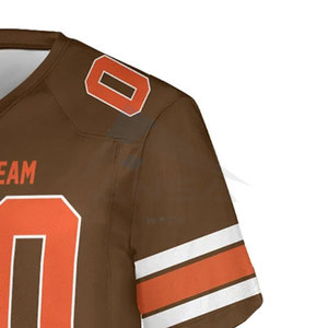 Camiseta de Fútbol Americano con Nuevo Diseño Sublimado, Ropa Deportiva para Adultos, Uniformes de Equipo de Alta Calidad para Hombres y Mujeres - Product Image 4