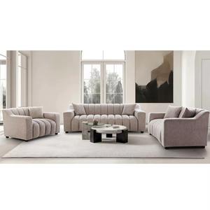 Sofá Individual Contemporáneo Bergamo, Elegante Sofá Tapizado de 1 Plaza para Uso Doméstico, Comercial y Hotelero en Venta - Product Image 1