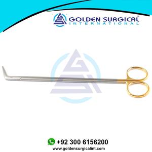 Tijeras quirúrgicas de disección TC Debakey 23Cm 60 Tijeras de corte afiladas para operaciones quirúrgicas médicas en ángulo - Product Image 6