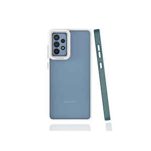 Étui de protection en silicone de qualité supérieure MSRA Mima Series pour Samsung Galaxy A72 et A53, vert foncé translucide - Product Image 1