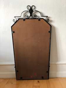 Espejo de mosaico de plata, espejo de mosaico redondo - Product Image 3