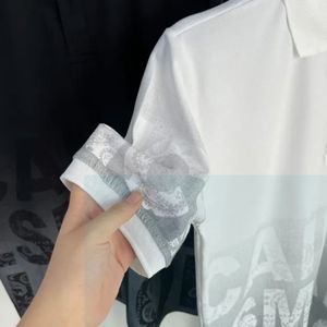 T-shirt polo pour homme-Tissu extensible confortable avec une excellente absorption de la sueur pour une coupe décontractée et respirante - Product Image 4