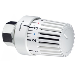 OV White UNI L <b>Thermostat</b> Head with Fixed Sensor and Zero Position Temperature <b>Controlled</b> Switches (TDS) - Product Image 3