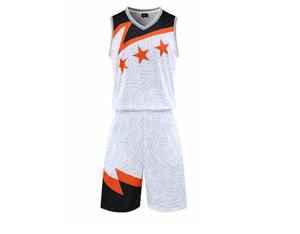 Ensemble d'uniformes de basket-ball personnalisés imprimés par sublimation pour unisexe, séchage rapide et respirant avec logo et couleurs personnalisés - Product Image 2