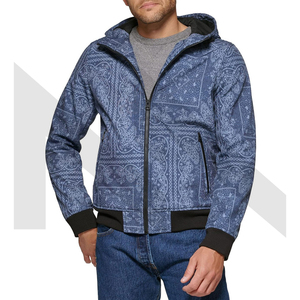 Chaqueta Bomber de Poliéster de Alta Calidad para Hombre, Bomber de Tela de Alta Calidad, a Prueba de Viento, Último Diseño - Product Image 6