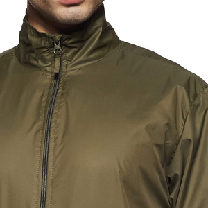 2024 usine meilleur vendeur décontracté hommes coupe-vent veste respirant toile matériel hiver saison meilleur prix - Product Image 3