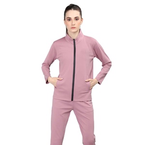 Women's Trendy Athletic Tracksuit Set Zipper <b>Jacket</b> Jogger Pants Fitness <b>Yoga</b> Breathable Plus Size Everyday Wear Accepts Bulk - Product Image 1