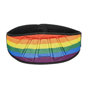 เข็มขัดนีโอพรีนแบบซับลิเมชั่น ผิวเรียบ สไตล์เรียบง่าย สวมใส่สบาย ไม่ลื่น รองรับหลังสำหรับยกน้ำหนัก - Product Image 4