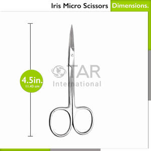 Tijeras de Disección de Punta Fina, Tijeras Rectas para Disección, Instrumentos Médicos para Médicos, Enfermeras, Estudiantes, Educación y Entrenamiento - Product Image 4