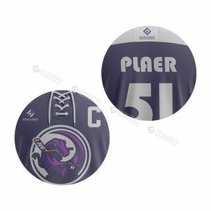 Nueva llegada de la sublimación personalizada conjuntos de uniformes de hockey sobre hielo 100% poliéster de secado rápido y transpirable hecho en Pakistán - Product Image 4