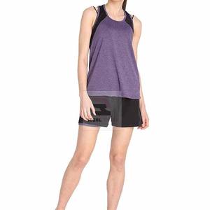 Camisetas sin mangas de gimnasio de alta calidad para mujer Ropa de gimnasio con logotipo personalizado transpirable y sin costuras para yoga - Product Image 5