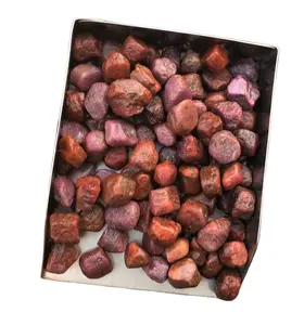 Amazing Quality 25 Pieces Natural Red Ruby Loose Gemstone Untreated Rough Jewelry Making Indian Raw Wholesaler