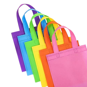 ถุงผ้าไม่ทอแบบ80gsm ใช้ซ้ำได้ถุงใส่ของสำหรับขายของชำใช้ซ้ำได้ - Product Image 6