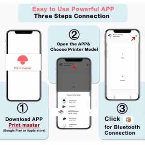 Phomemo 60 × 80mm Etiquetas de ropa cuadradas blancas para M221/M220/M200 - Product Image 4