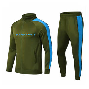 Custom <b>Men's</b> 2 Piece Sets Sports Jogging Suit Stand Collar Zipper Sweat Track Suit <b>Long</b> <b>Sleeve</b> <b>Striped</b> Causal Running Tracksuits - Product Image 1