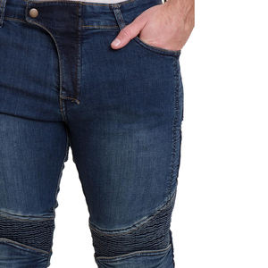 Pantalones Vaqueros de Mezclilla para Hombre, Diseño de Moda, Fabricación Pakistaní, Color Casual, Estilo Motociclista, Material Sólido - Product Image 2