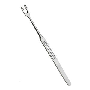 Vente en gros Peck Joseph Skin Hook 2 griffes 10mm entre les griffes 14.5cm poignée ronde Instruments à crochet chirurgical - Product Image 6