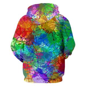 เสื้อมีฮู้ดโอเวอร์ไซส์สำหรับผู้ชายกระเป๋าผ้าฝ้ายขนแกะ100% พิมพ์โลโก้ตามสั่งสำหรับฤดูหนาว - Product Image 2