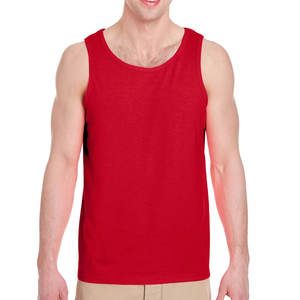 Camiseta sin mangas unisex informal para gimnasio, decoración bordada, serigrafía, uso diario, camiseta sin mangas transpirable - Product Image 4