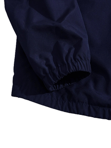 OEM venta al por mayor 2024 personalizado verano cremallera completa fina correr con capucha chaqueta cortavientos para los hombres - Product Image 3